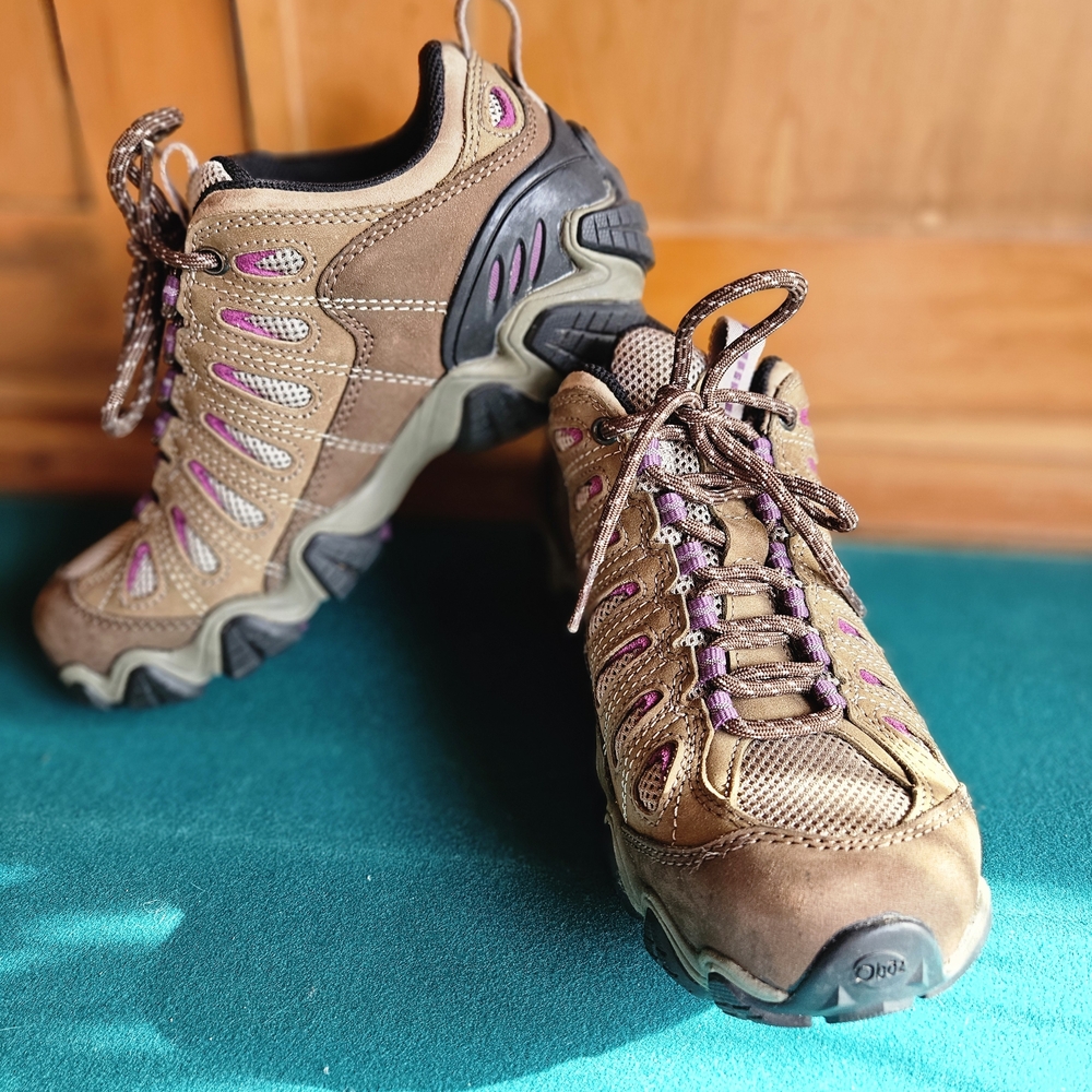 Oboz Sawtooth Women's Brown, Waterproof, B Dry Hiking Shoes, Sz 7  Shoes
